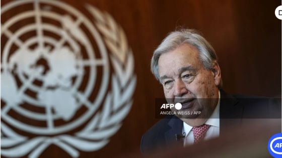 Le monde ne doit pas être intimidé par Israël, plaide le chef de l'ONU
