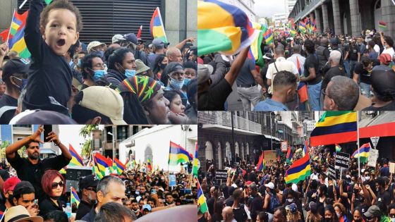 [En images] Le point une heure après le début de la marche citoyenne