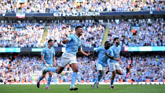 Foot: Manchester City champion d'Angleterre pour la 4e année consécutive