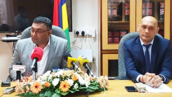 Suivez en direct la conférence de presse de Kailesh Jagutpal et Yogida Sawmynaden