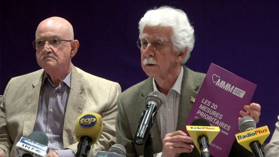 Législatives 2019 : découvrez en direct les «20 mesures prioritaires d'un gouvernement MMM»