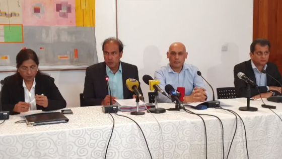 En direct du PMO, suivez en direct la conférence de Steven Obeegadoo, Kailesh Jagutpal, Fazila Jeewa-Daureeawoo et du Dr Zouberr Joomaye