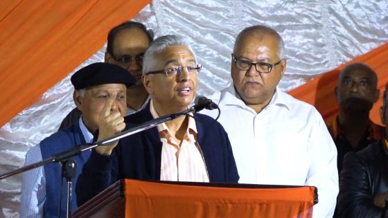 Pravind Jugnauth lance un défi à Navin Ramgoolam
