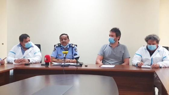 Wakashio : suivez en direct la conférence de presse du CP Khemraj Servansing