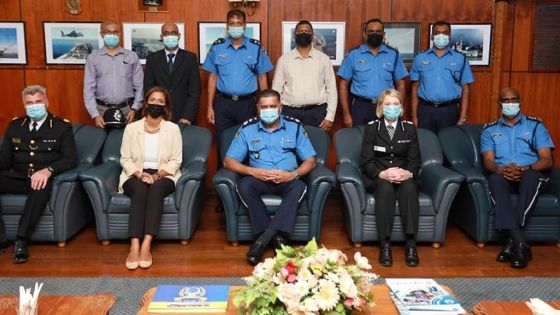 La police britannique apporte son soutien à Maurice
