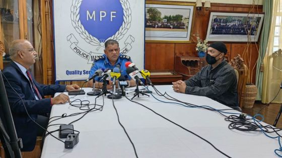 Grosse saisie de drogue à Rivière-Noire : conférence de presse du CP