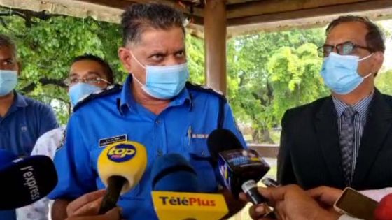 Bateaux échoués : le CP Anil Kumar Dip sur place