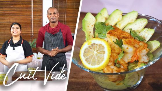 « Cuit Vidé » : faites escale au Mexique avec un Guacamole relevé d’un sauté de crevettes 