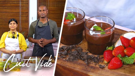 « Cuit Vidé » : le chef Ricardo vous donne les secrets de sa mousse au chocolat