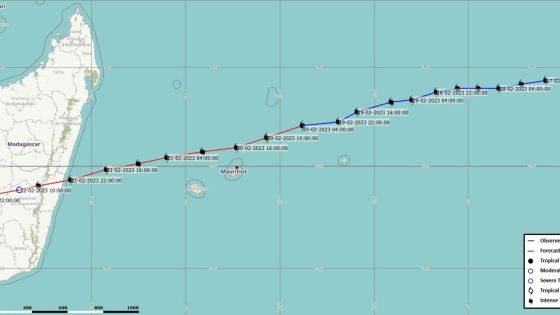 Rodrigues : l’avis de sécurité levé, Freddy continue à s’éloigner