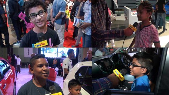 Salon de l'automobile 2017 : les enfants émerveillés