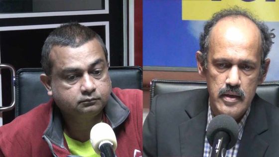 Grand Journal : duel Reaz Chuttoo /Pradeep Dursun