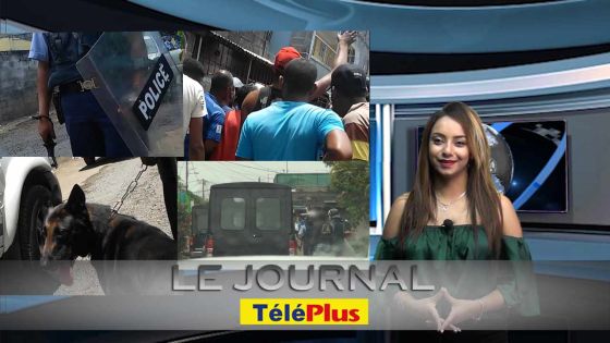 Le Journal TéléPlus – Une cinquantaine de policiers et de commandos descendent à Résidences Kennedy