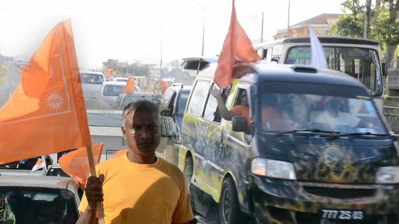 Défilé célébrant l’accession de Pravind Jugnauth au poste de Premier ministre 