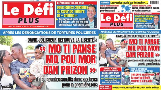 Voici la Une du Défi Plus de ce samedi 09 Juillet 2022