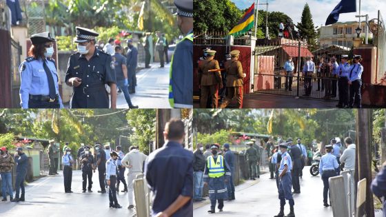Derniers préparatifs à La Caverne avant les funérailles de SAJ 