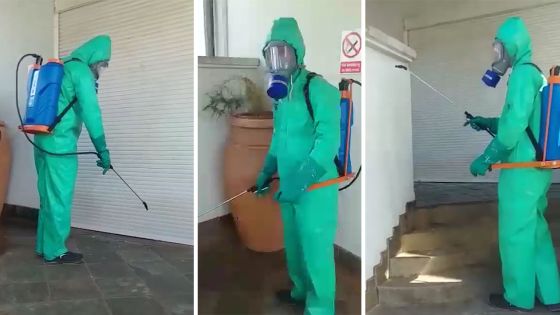 Covid-19 : des entreprises privées optent pour la désinfection  