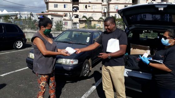 Plus de 4 500 foyers les plus vulnerables ont obtenu des masques de protection