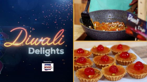 «Divali Delight» : préparation des «bombay halwa tartelettes»