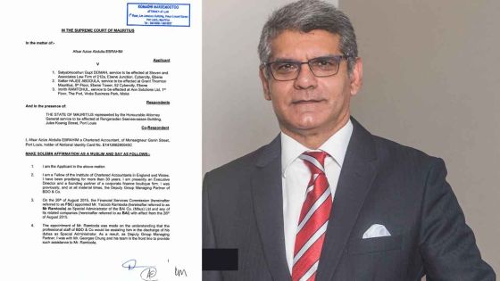 Affaire Britam : Afsar Ebrahim dépose une demande de révision judiciaire en Cour suprême