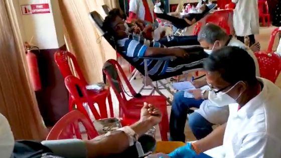 Don de sang : 294 pintes de sang récoltées en ce samedi