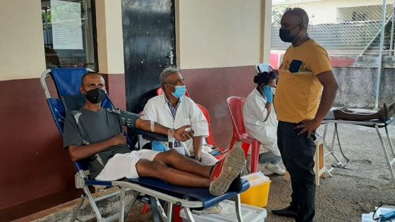 En images : Campagne de don de sang à La Source