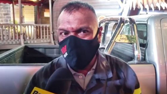 Incendie au Caudan : encore deux à trois heures pour maîtriser le sinistre, selon Dorsamy Ayacootee