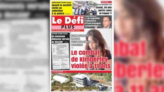 Voici la Une du Défi Plus de ce samedi 01 septembre 2018