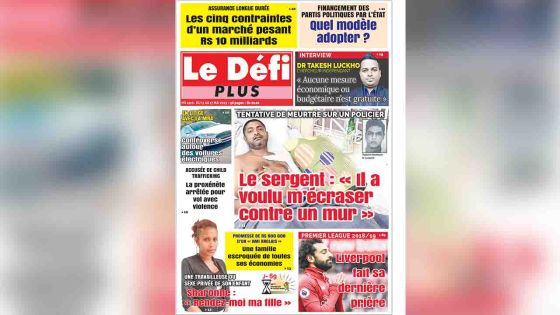 Voici la Une du Défi Plus de ce samedi 11 mai 2019