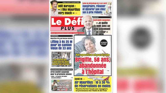 Voici la Une du Défi Plus de ce samedi 29 février 2020