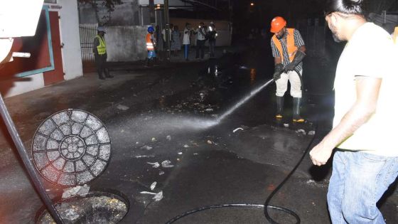 Eaux usées sur la route à St-Paul : la WWMA annonce le remplacement des tuyaux datant de 40 ans 