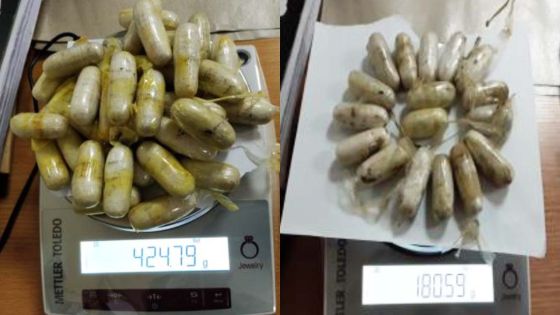 Aéroport Plaisance : un couple angolais arrêté en possession d’héroïne d'une valeur de Rs 27 millions