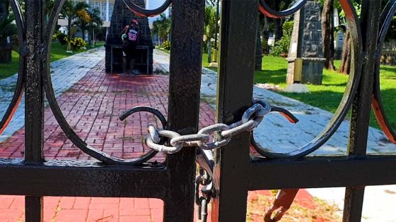 Dimanche de Pâques : les églises fermées, rencontre avec Fleuriot qui s'est rendu à Ste-Croix «pou mett enn labouzi»