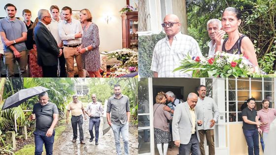 Forte affluence pour rendre hommage  à Eric Guimbeau
