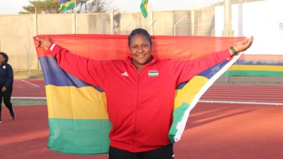 [Images] JIOI – Athlétisme - Disque dames : l’or et l’argent pour Maurice