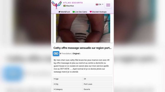 Maurice, la face cachée de l’exploitation sexuelle