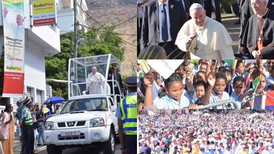 [En images] Les temps forts de la visite du pape François à Maurice