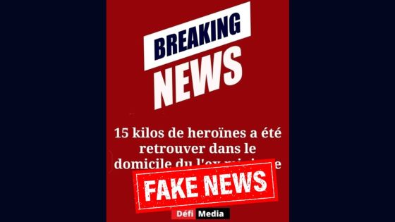 Attention ! Fake news en circulation !
