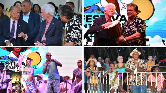 [En image] Lancement du Festival Internasional Kreol 2025 à Mont-Choisy, ce vendredi
