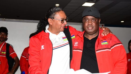 JIOI 2023 - Club M : Fidy Rasoanaivo, Yannick Aristide et Gunesh Chutoree agressés par un membre du staff technique réunionnais