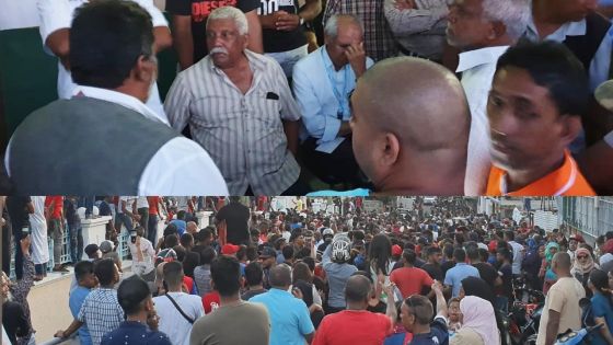 No 3 : chahuté par la foule, Anwar Husnoo escorté vers une salle de classe sous protection policière