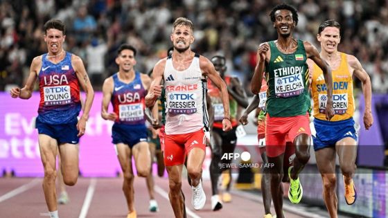Athlétisme: le Français Jimmy Gressier champion du monde du 10.000 m