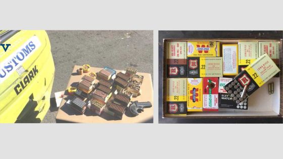 Port : plus de 1 000 balles de fusil saisies sur un bateau conteneur