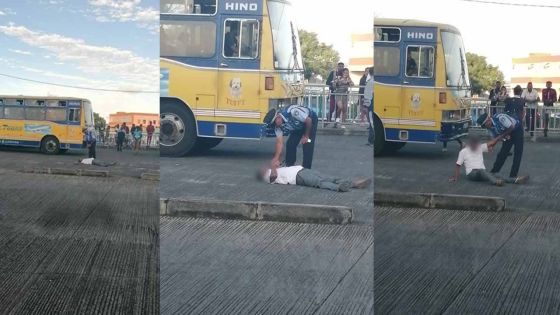 Gare routière de Flacq : un homme retrouvé allongé sur l'asphalte