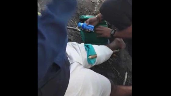 Au Morne : un adolescent a le genou disloqué 