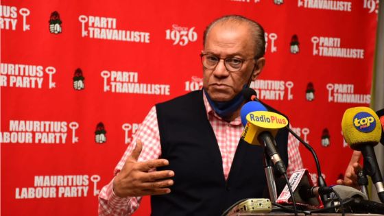 Non-port du masque :  «Mo pense enn gro erer ki gouvernma pe fer», dit Ramgoolam 