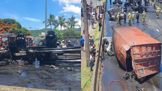 EN DIRECT | Grave accident impliquant plusieurs véhicules à Pailles : le point sur la situation