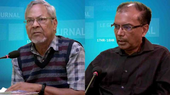 Réforme électorale/ financement des partis politiques : Jack Bizlall et Milan Meetarbhan sont les invités du Grand Journal