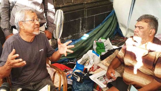 Clency Harmon suspend sa grève de la faim : «La balle est dans le camp du gouvernement»