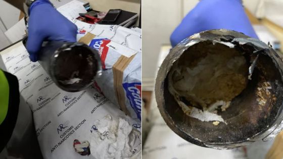 Douane : saisie d'héroïne d'une valeur marchande de Rs 57 millons